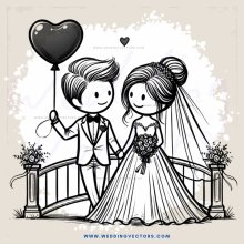 a heartwarming wedding scene