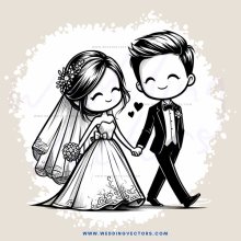wedding couple hugging each other