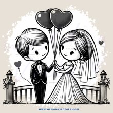 a bride and groom sharing a kiss