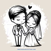a couple in black and white engagement pose
