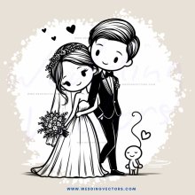 a couple and their baby's picture