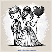 the bride and groom