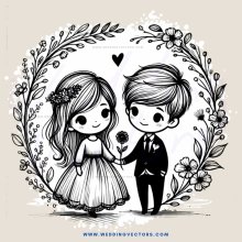 couple's love portrait
