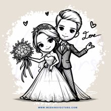 bride and groom love quote