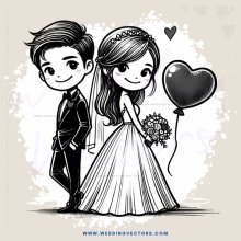 a bride and groom share their love with each other