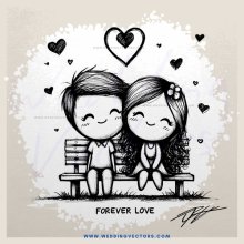 forever love in cartoon form