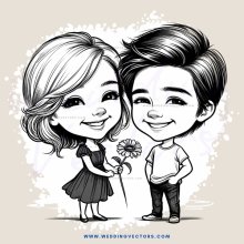 two kids standing side by side and smiling