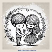 kissing couple in nature setting