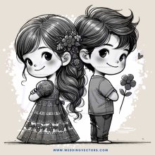 two kids smiling with flower accessories