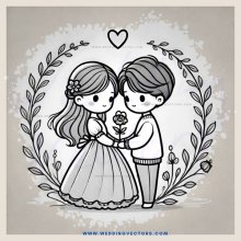 a love story in silhouette