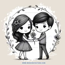 a love story in illustration