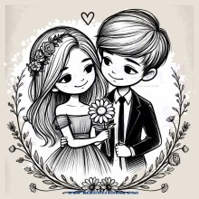 two people hugging together