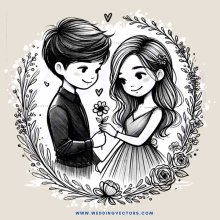 a couple's joyous moment