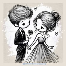 couple standing in love