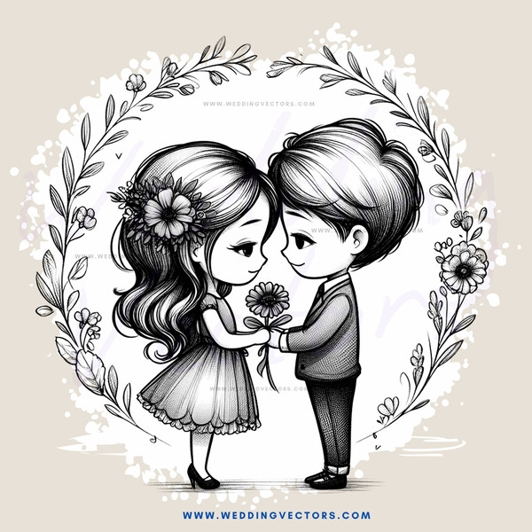 a couple in a wedding ring ceremony