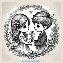 lovers embrace