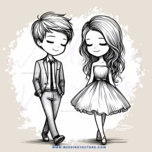 two people walking together