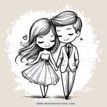 boy and girl on their knees with a hug
