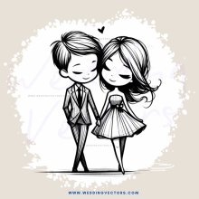 a couple embracing each other