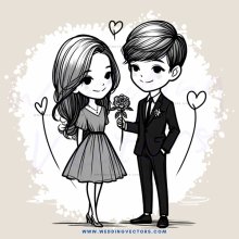 lovers standing together