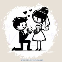 a couple exchanging rings on their wedding day