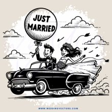 just married carnival theme