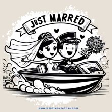 just married