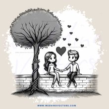 love on a brick wall