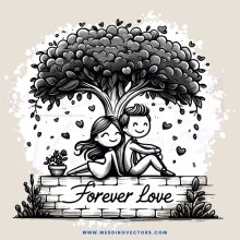 forever love illustration