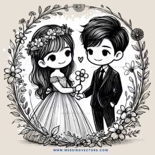 a boy and girl decorate their wreaths