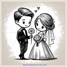 wedding animation cartoon