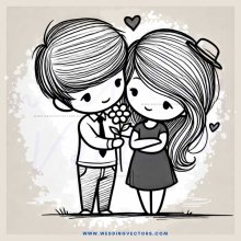 boy and girl in love