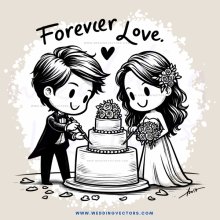 forever love cake topper