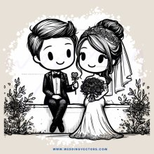 love on a bench with flowers