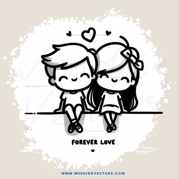 forever love cartoon picture
