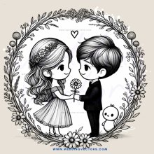 couple and baby in heart shaped frame