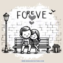 love forever bench