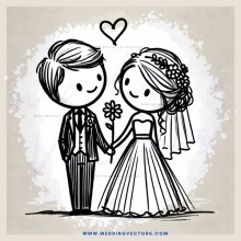a wedding illustration