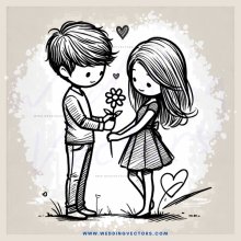 love in black and white