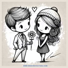 love story illustration
