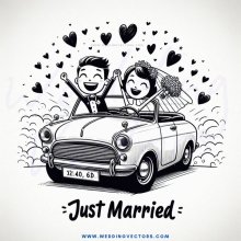 just married